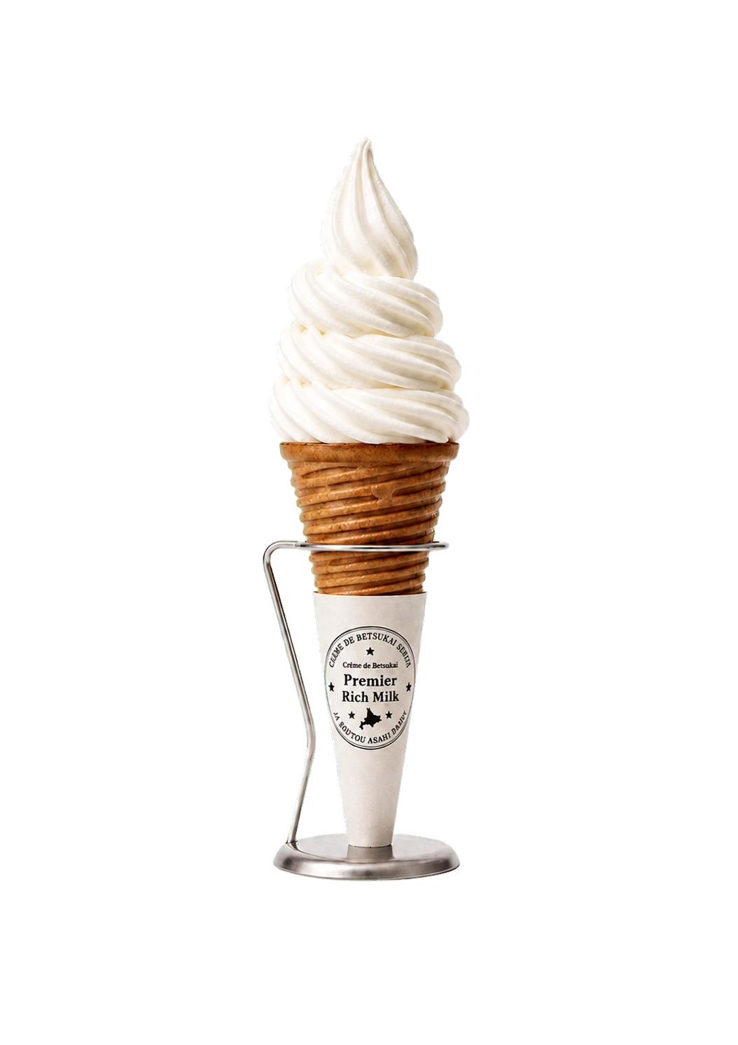 メープルコーンの自家製ソフトクリーム